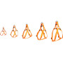 FLAMINGO HARNESS STEP&GO ZIGGI ORANGE SMALL